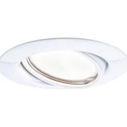 LED-Alasvalosetti Paulmann Coin 3-osainen suunnattava himmennettävä 3000K harjattu teräs