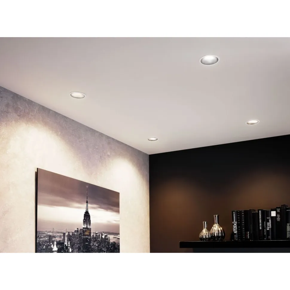 LED-Alasvalosetti Paulmann Cole 3-osainen IP44 2700K valkoinen/mattamusta