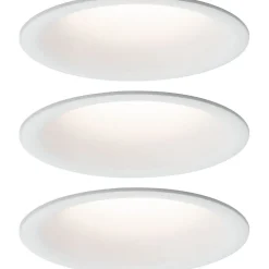 LED-Alasvalosetti Paulmann Cymbal 3-osainen himmennettävä IP44 2700K mattavalkoinen