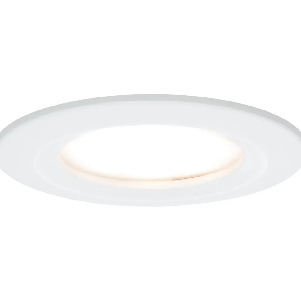 LED-Alasvalosetti Paulmann Nova 3-osainen himmennettävä IP44 2700K mattamusta