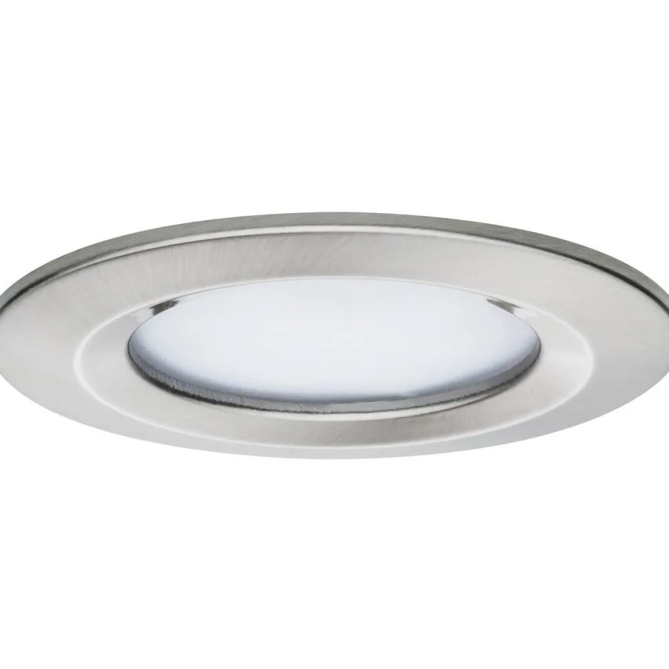 LED-Alasvalosetti Paulmann Nova 3-osainen himmennettävä IP44 2700K mattamusta