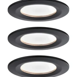 LED-Alasvalosetti Paulmann Nova 3-osainen IP44 2700K mattavalkoinen