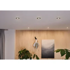 LED-Alasvalosetti Paulmann Nova 3-osainen suunnattava himmennettävä 2700K mattamusta
