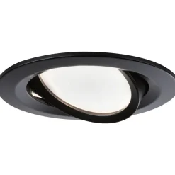 LED-Alasvalosetti Paulmann Nova 3-osainen suunnattava IP44 2700K mattamusta