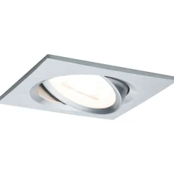 LED-Alasvalosetti Paulmann Nova 3-osainen 78x84mm suunnattava himmennettävä 2700K alumiini