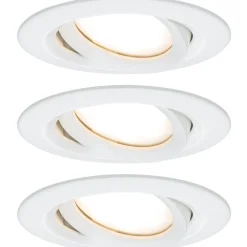 LED-Alasvalosetti Paulmann Nova Plus 3-osainen suunnattava himmennettävä 2700K mattavalkoinen