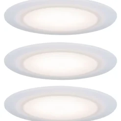 LED-Alasvalosetti Paulmann Suon 3-osainen himmennettävä IP44 2700K valkoinen
