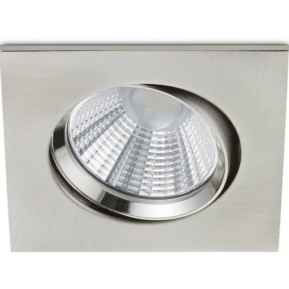 LED-alasvalo Trio Pamir 85x54x85 mm IP23 harjattu teräs