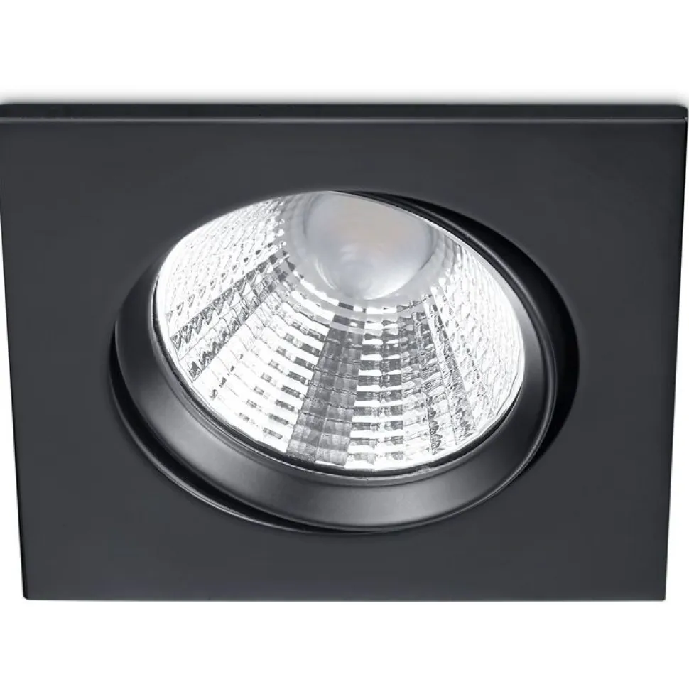 LED-alasvalo Trio Pamir 85x54x85 mm IP23 mattamusta