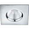 LED-alasvalo Trio Zagros 85x54x85 mm IP65 kromi