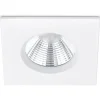LED-alasvalo Trio Zagros 85x54x85 mm IP65 mattavalkoinen