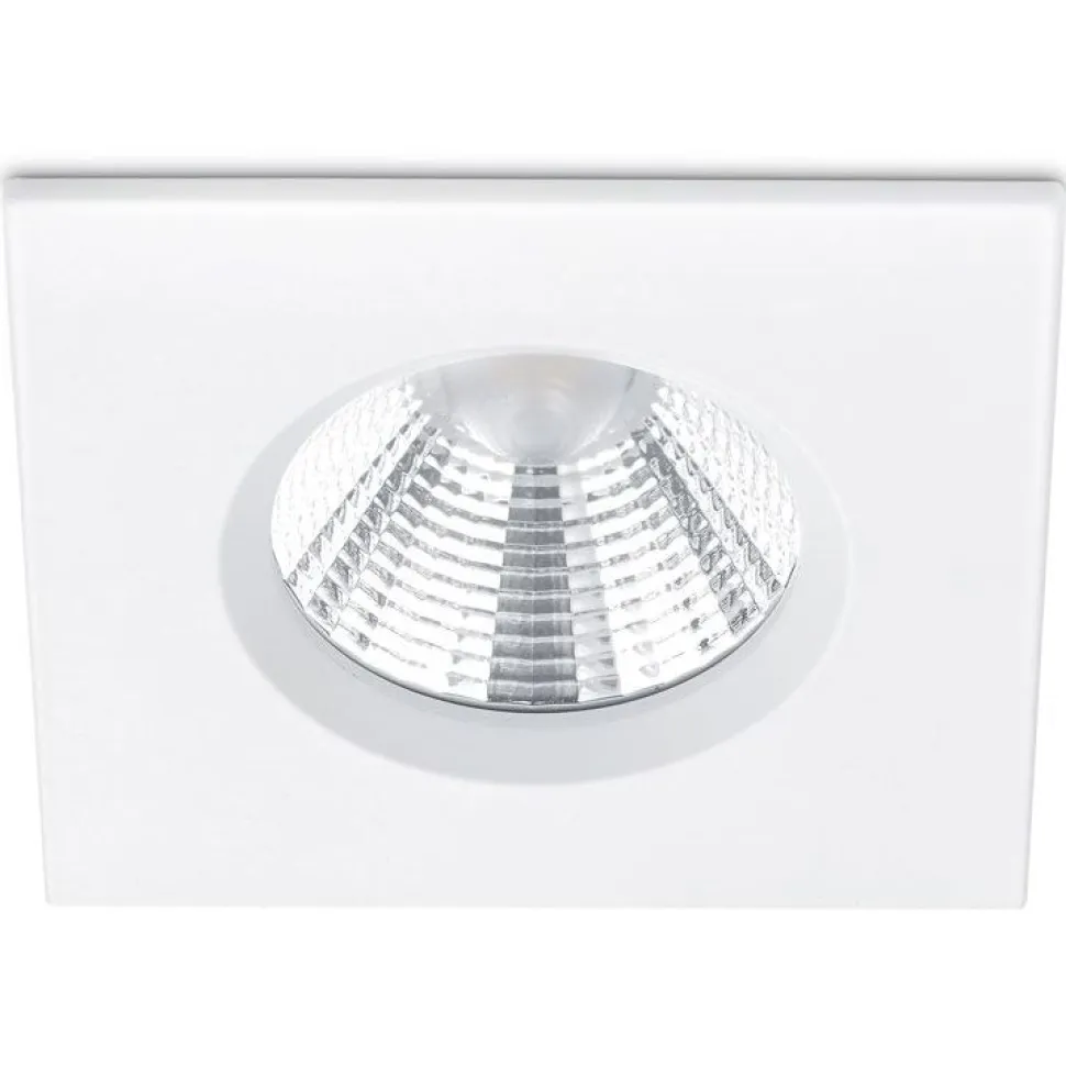LED-alasvalo Trio Zagros 85x54x85 mm IP65 mattavalkoinen