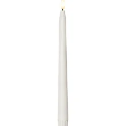 LED-antiikkikynttilä Star Trading Flamme Slim Outdoor, ulkokäyttöön, valkoinen, 2kpl/pkt