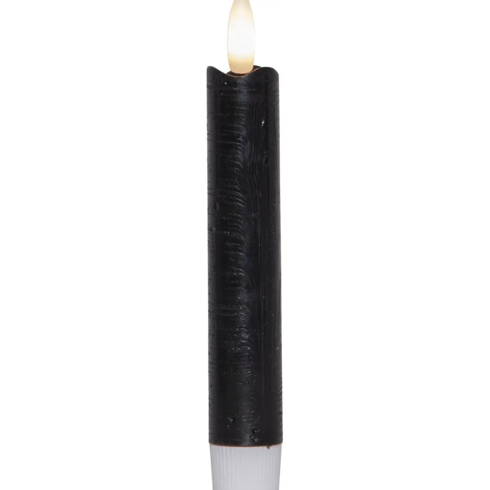 LED-antiikkikynttilä Star Trading Flamme, 25cm, 2kpl, valkoinen