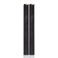 LED-antiikkikynttilä Star Trading Flamme, 25cm, 2kpl, valkoinen