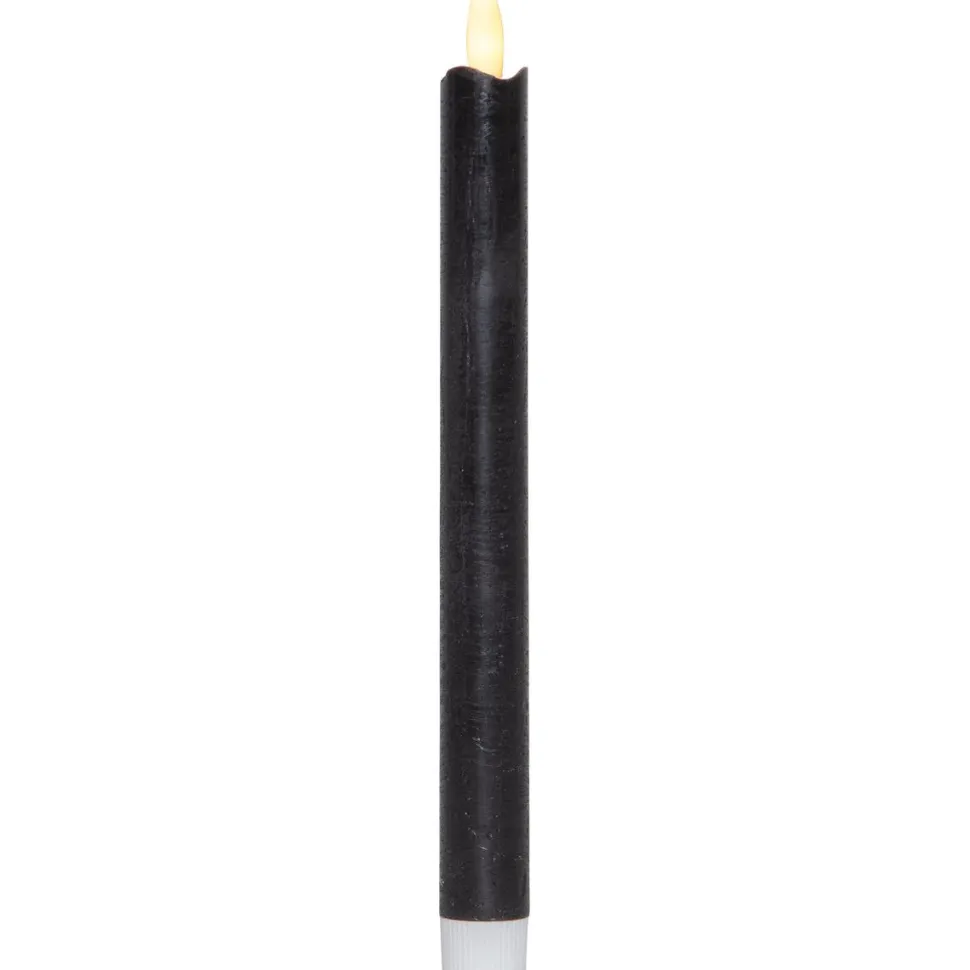 LED-antiikkikynttilä Star Trading Flamme, 25cm, 2kpl, valkoinen