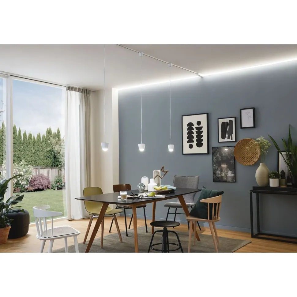 LED-Asennuslista Paulmann Function Delta 1m valkoinen