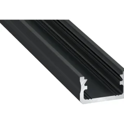 LED-asennusprofiili Lumines A, 16x9.28x2020mm, anodisoitu alumiini