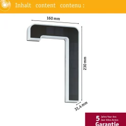 LED-Aurinkokennonumerovalaisin Paulmann numero 5