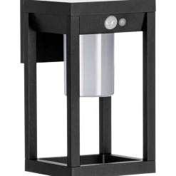 LED-aurinkokennoseinävalaisin Eglo, Martano, liiketunnistin, musta