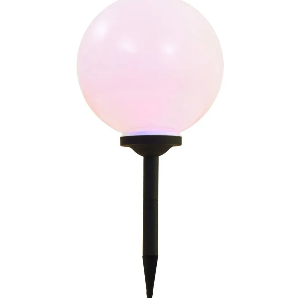 Led-aurinkokennovalaisin 2kpl väriä vaihtava pyöreä 30cm rgb