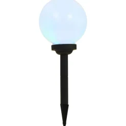 Led-aurinkokennovalaisin 3kpl väriä vaihtava pyöreä 20cm rgb