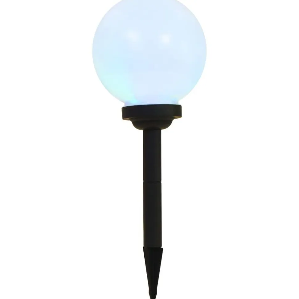 Led-aurinkokennovalaisin 3kpl väriä vaihtava pyöreä 20cm rgb