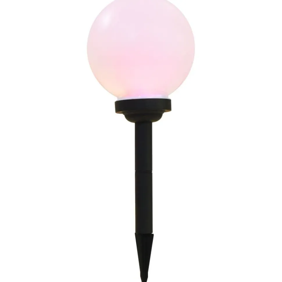 Led-aurinkokennovalaisin 3kpl väriä vaihtava pyöreä 20cm rgb