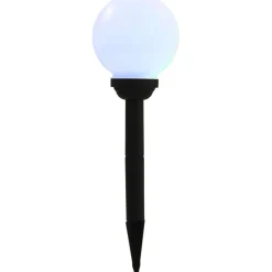 Led-aurinkokennovalaisin 4kpl väriä vaihtava pyöreä 15cm rgb