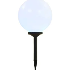Led-aurinkokennovalaisin 4kpl väriä vaihtava pyöreä 30cm rgb