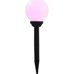 Led-aurinkokennovalaisin 8kpl väriä vaihtava pyöreä 15cm rgb