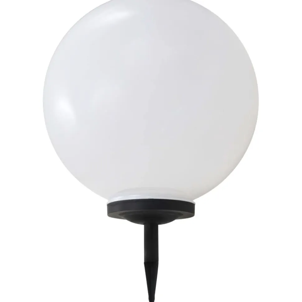 Led-aurinkokennovalaisin väriä vaihtava pyöreä 50 cm rgb