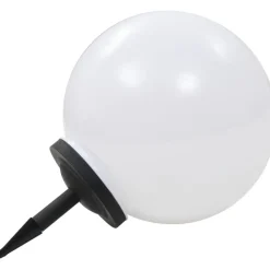 Led-aurinkokennovalaisin väriä vaihtava pyöreä 40 cm rgb