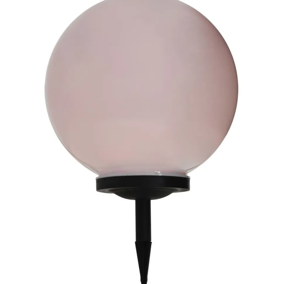 Led-aurinkokennovalaisin väriä vaihtava pyöreä 40 cm rgb