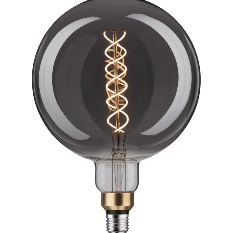 LED-filamenttilamppu Paulmann 1879 Edition BigGlobe, E27, 200lm, 7W, 1800K, himmennettävä, savulasi