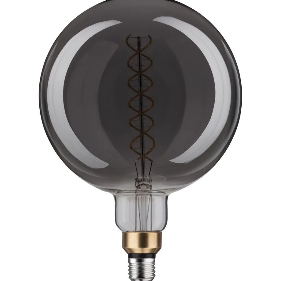 LED-filamenttilamppu Paulmann 1879 Edition BigGlobe, E27, 200lm, 7W, 1800K, himmennettävä, savulasi