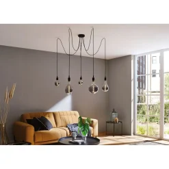 LED-filamenttilamppu Paulmann 1879 Edition BigGlobe, E27, 200lm, 7W, 1800K, himmennettävä, savulasi