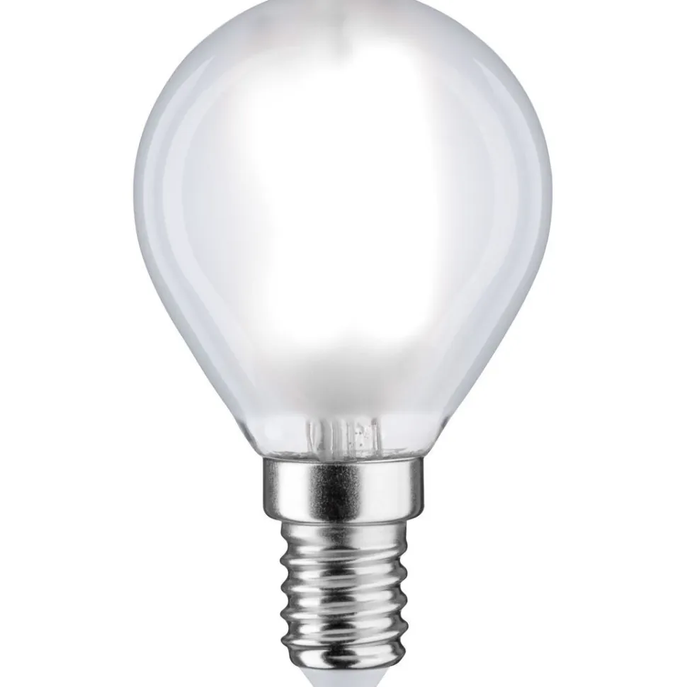 LED-filamenttilamppu Paulmann Drop, E14, 470lm, 5W, 6500K, himmennettävä, matta
