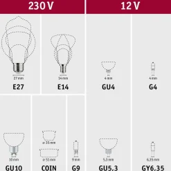 LED-filamenttilamppu Paulmann Eco-Line Pear, 230V, E27, 806lm, 4.3W, 4000K, himmennettävä, kirkas
