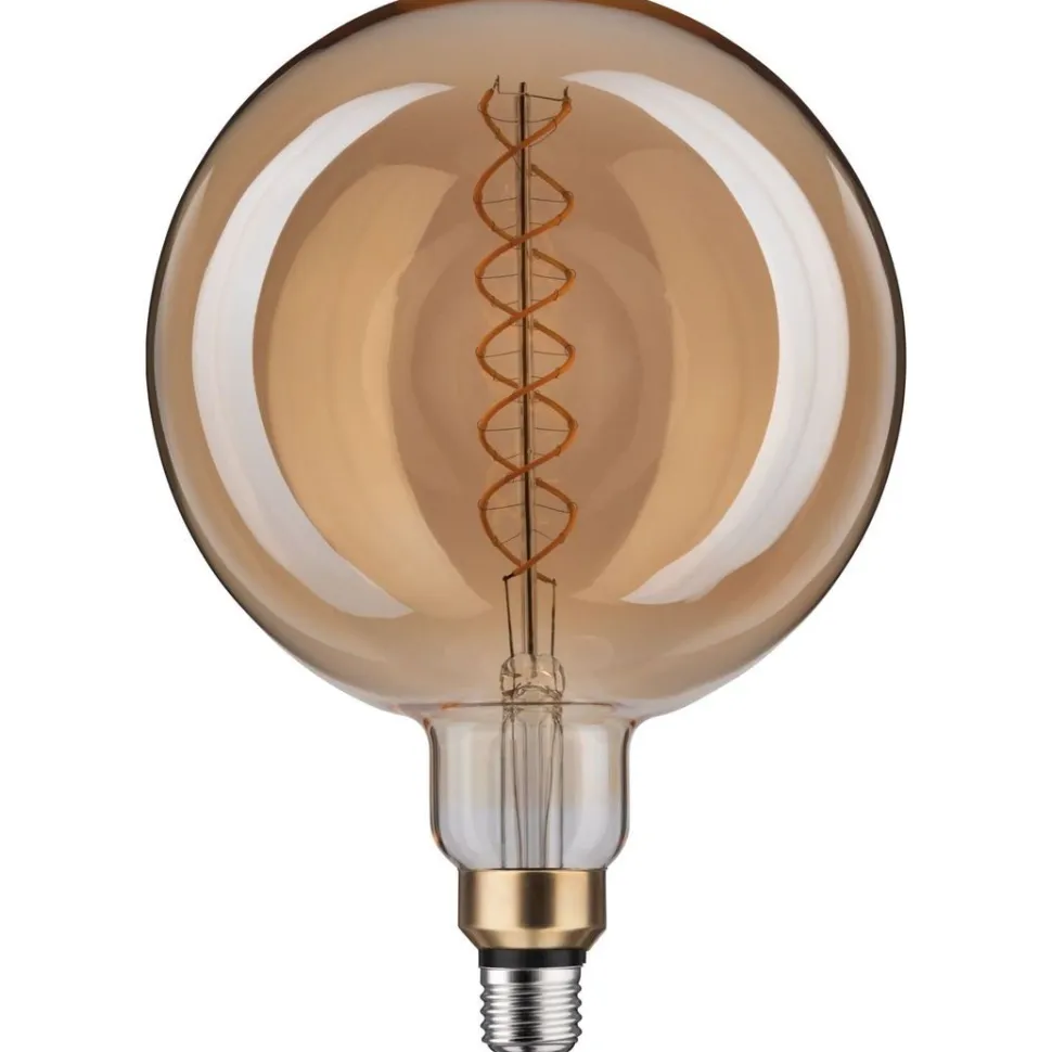 LED-filamenttilamppu Paulmann 1879 Edition BigGlobe, E27, 400lm, 7W, 1800K, himmennettävä, kulta