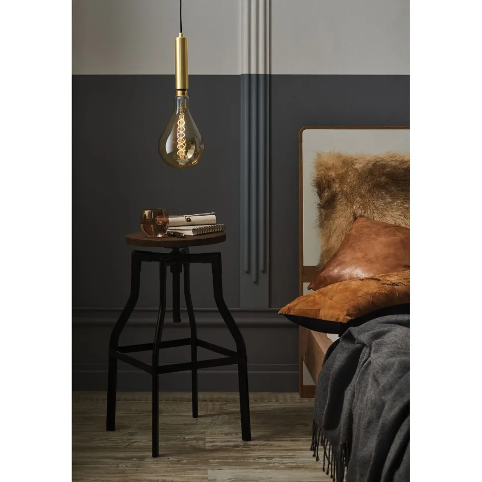 LED-filamenttilamppu Paulmann 1879 Edition BigDrop, E27, 400lm, 7W, 1800K, himmennettävä, kulta