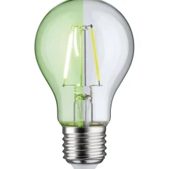LED-filamenttilamppu Paulmann Pear, E27, 170lm, 1.1W, 4900K, vihreä