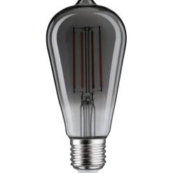 LED-filamenttilamppu Paulmann 1879 Edition Corn Rustika, E27, 320lm, 7.5W, 1800K, himmennettävä, savulasi