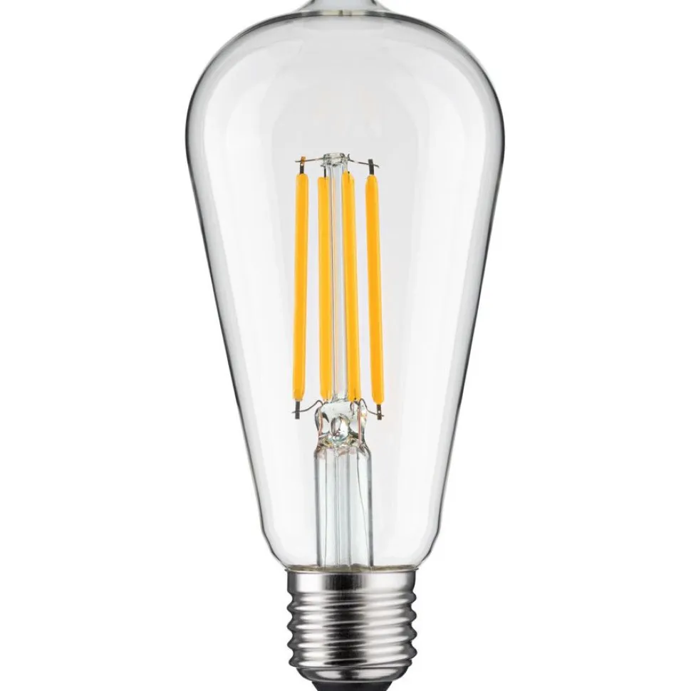 LED-filamenttilamppu Paulmann Eco-Line Corn, 230V, ST64, E27, 806lm, 4.3W, 3000K, himmennettävä, kirkas