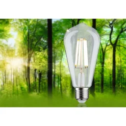 LED-filamenttilamppu Paulmann Eco-Line Corn, ST64, E27, 840lm, 4W, 3000K, kirkas
