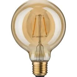 LED-filamenttilamppu Paulmann Globe, G95, E27, 170lm, 2.7W, 1700K, kulta