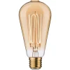 LED-filamenttilamppu Paulmann Rustic Shine Corn, I-muoto, 230V, 300lm, 4.2W, 1800K, himmennettä, kulta