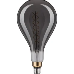 LED-filamenttilamppu Paulmann 1879 Edition BigDrop, E27, 200lm, 7W, 1800K, himmennettävä, savulasi