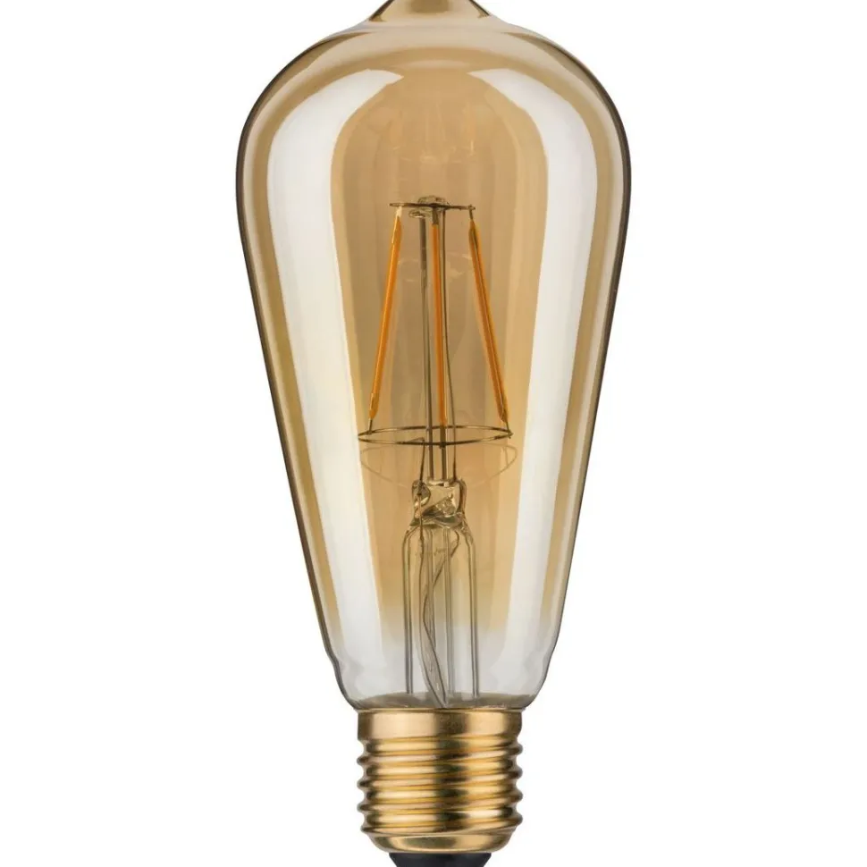 LED-filamenttilamppu Paulmann Corn Rustika, E27, 250lm, 4.4W, 1700K, kulta