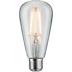 LED-filamenttilamppu Paulmann Corn, ST64, E27, 806lm, 7.5W, 2700K, himmennettävä, kirkas